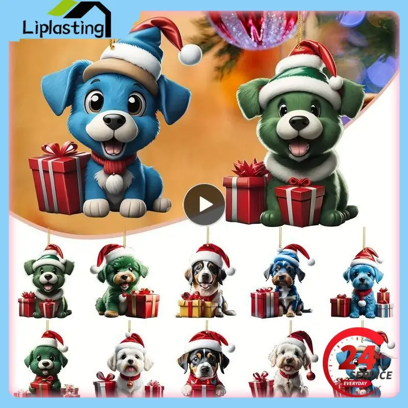 

Подвеска для комнаты, праздничные аксессуары, памятное значение, Милая Детская домашняя продукция, Рождественская собака