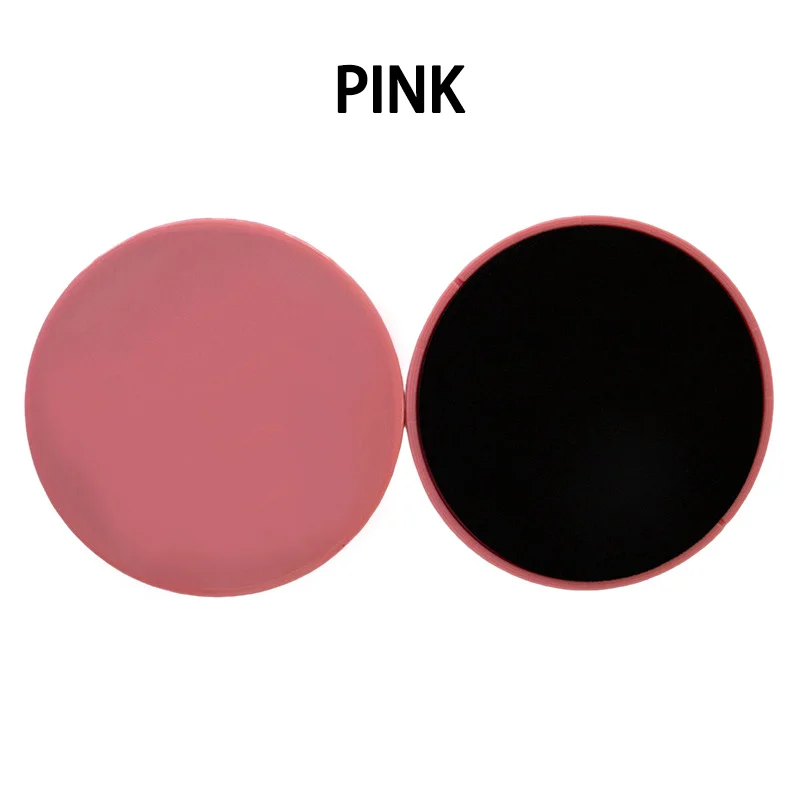 Solid Color Yoga Sliding Discs for Core Fitness and Body Shaping