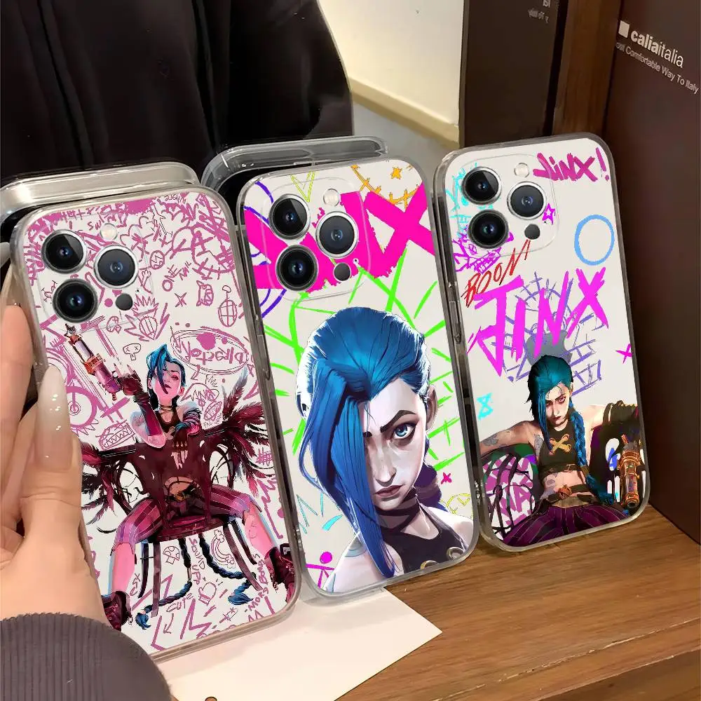 Graffiti Arcane Jinx Phone Case - Stylish Protective Cover