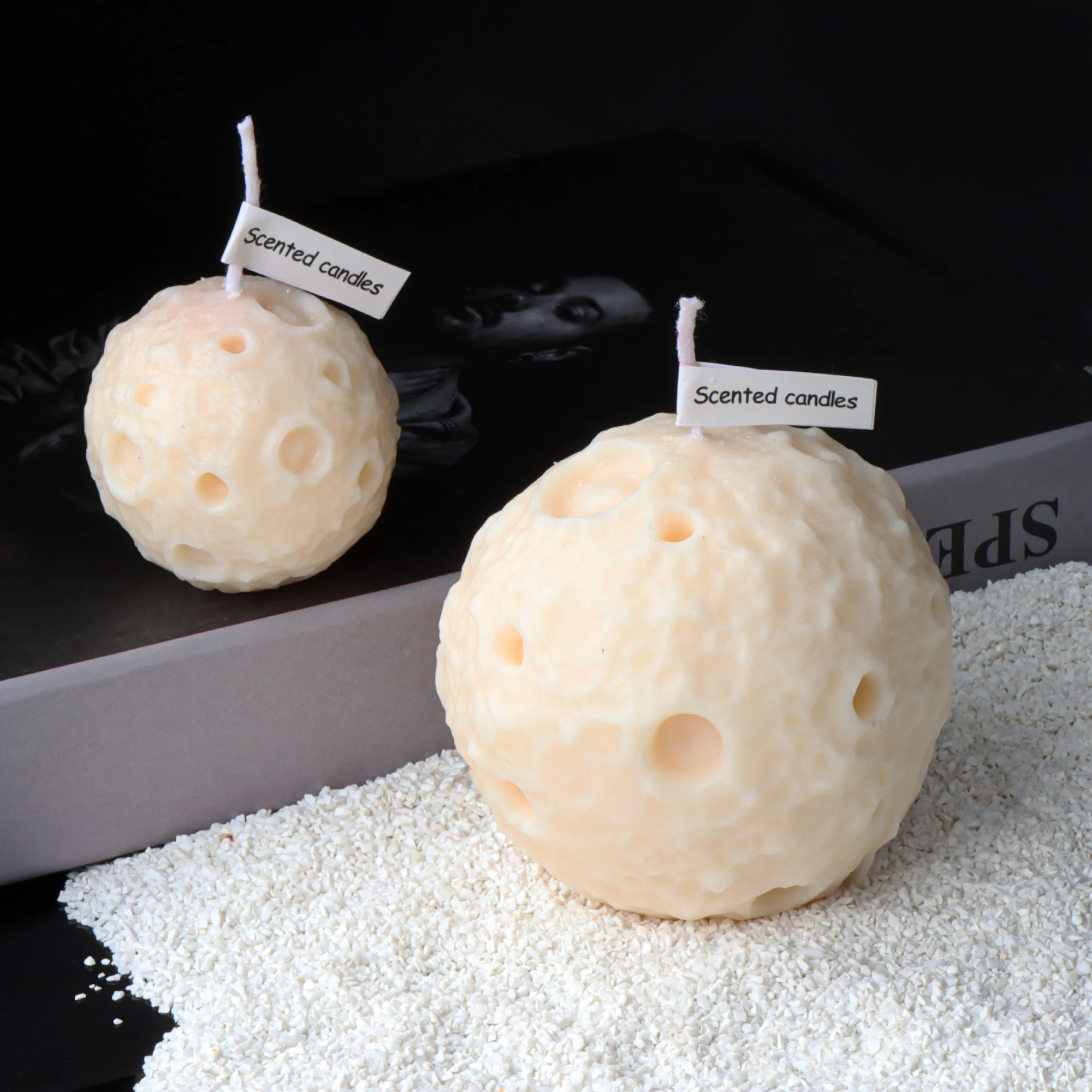 Lunar Glow Handmade Soy Wax Candle Set - Perfect for Gifting & Home Décor