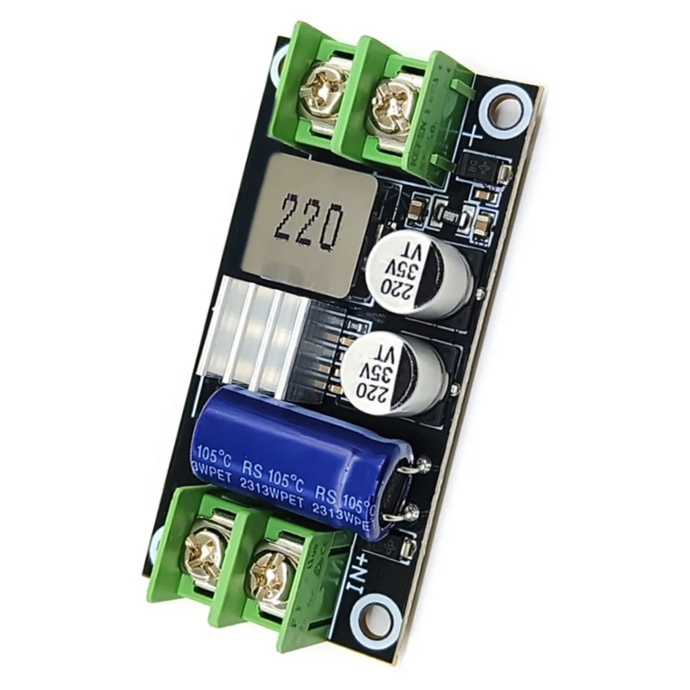 High-Power Adjustable Voltage Regulator with TVS Protection