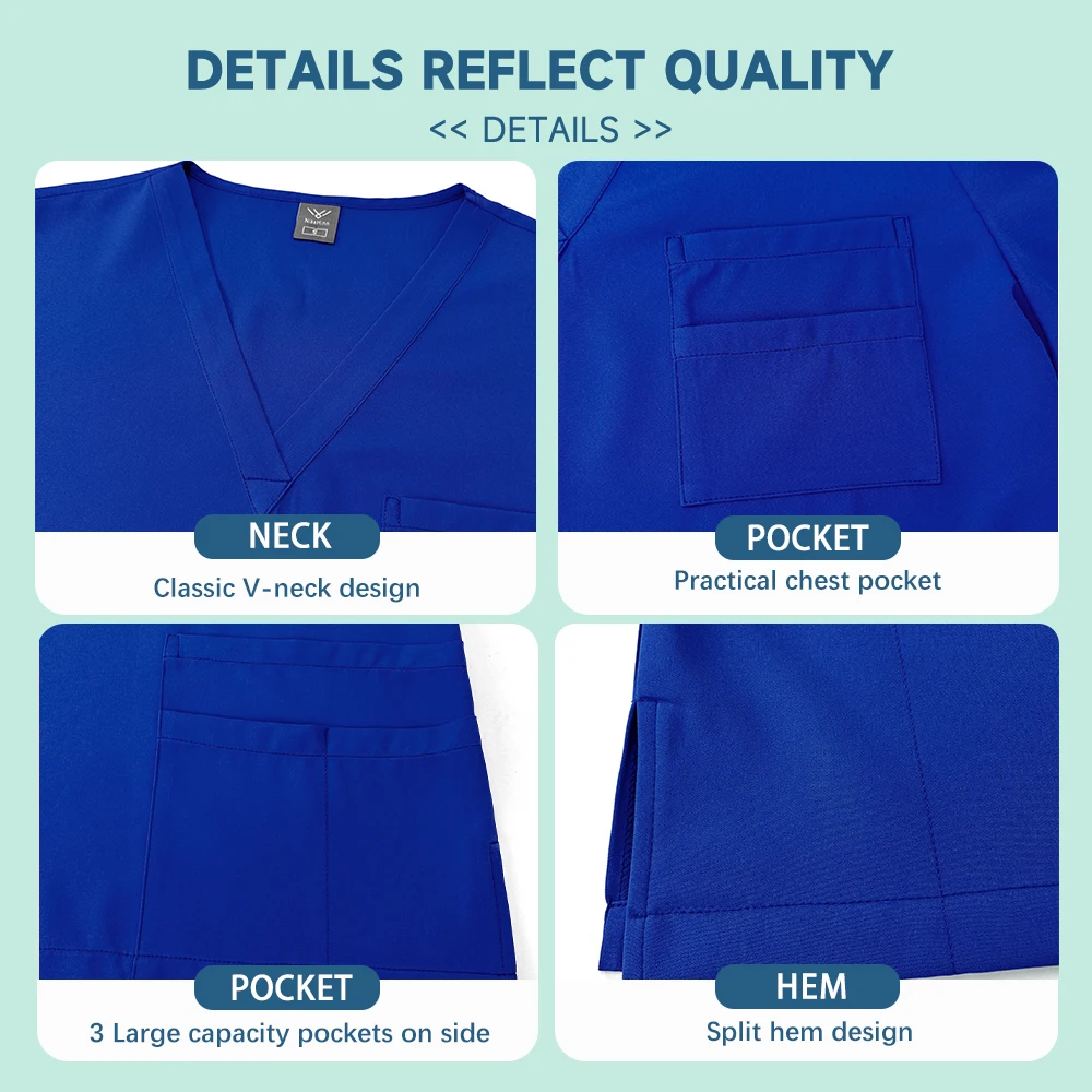 Unisex Medical Scrubs Set 4