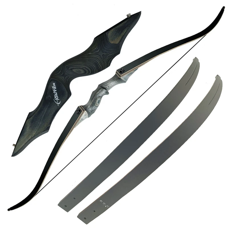 Recurve Bow 60inch 30 60lbs Archery Bow Hunter Bow Lamination Right /Left Hand Outdoor Sports