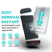Auto-Alignment Screen Protector for Nintendo Switch 2 OLED Accessories, HD Clear Tempered Glass for Switch2, Bubble Free - Image 4