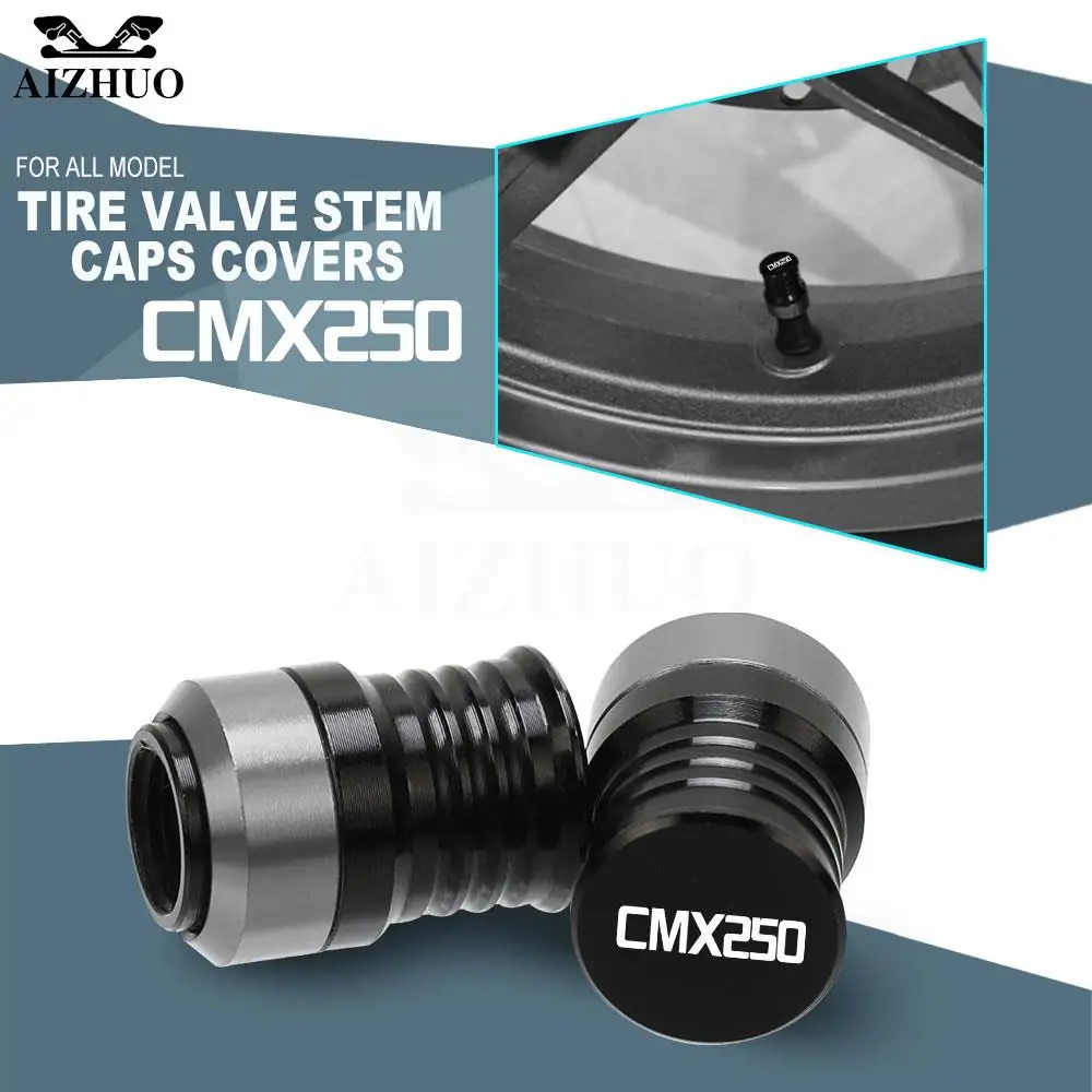 

Motorcycles Wheel Tire Valve Stem Caps Airtight Covers For Honda CMX250 REBEL 250 1987 1996-2011 CMX250C 2010 2009 2008 2007