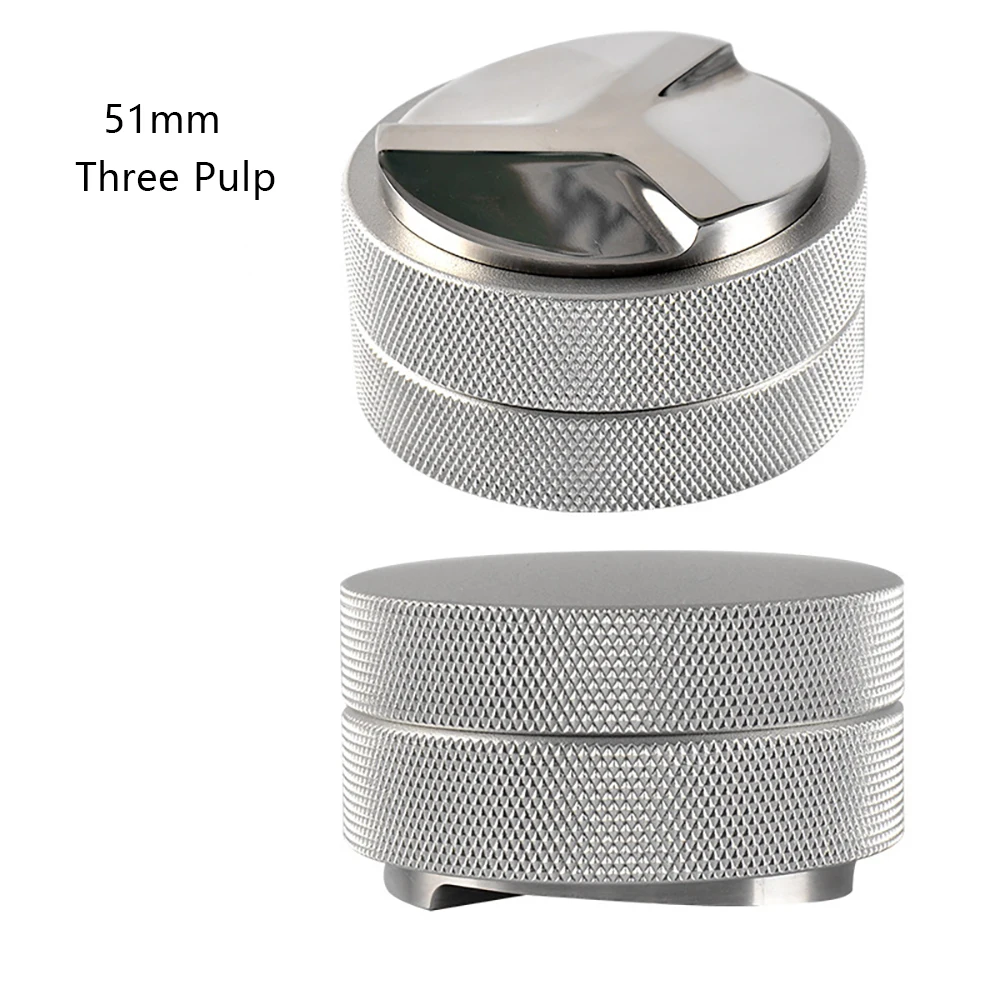 CAFEMASY Adjustable Stainless Steel Espresso Tamper with Angled Slopes - Premium Barista Tool