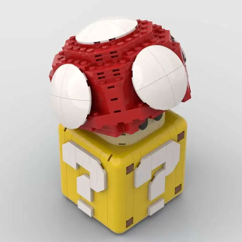 

459 шт., MOC, Новый конструктор MOC, креативная модель грибов гастродия, набор строительных блоков, игра-пазл, развивающая игрушка-конструктор, подарок, 45 шт.