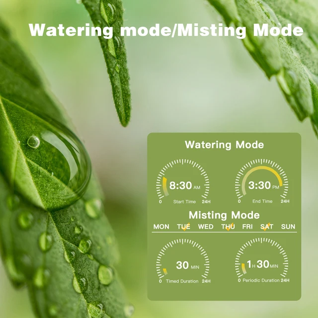 Tuya Smart Zigbee Watering Timer Automatic Drip Irrigation Controller Smart Water Valve Garden Automatic Watering System 4
