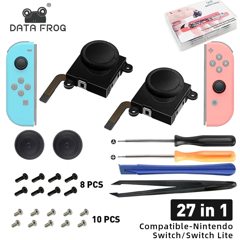 DATA FROG 3D Analog Joystick Thumb Stick Compatible Nintendo Switch