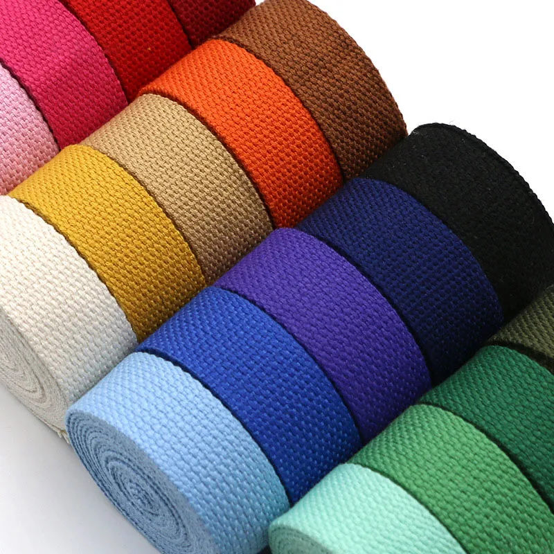 Durable Cotton Webbing for DIY Crafts & Sewing Projects