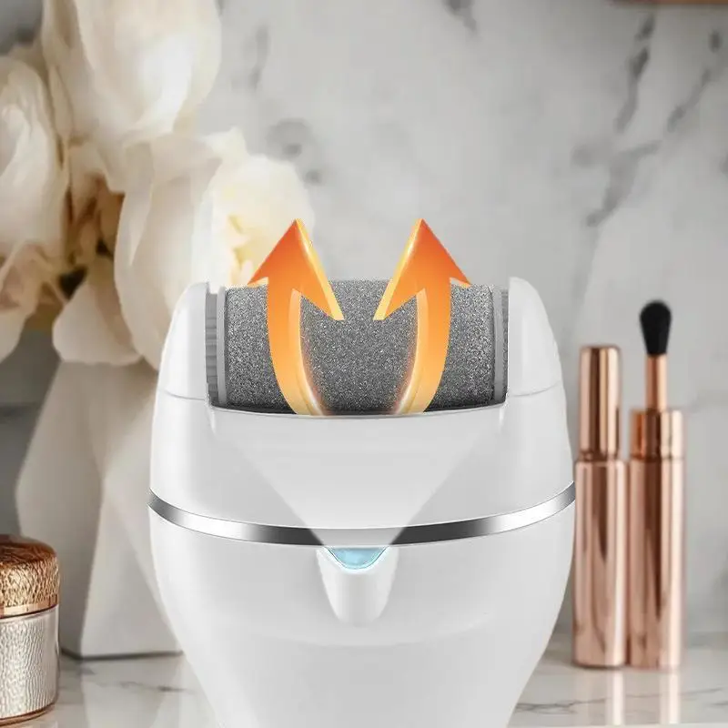 Electric Callus Remover USB Charging Scrubber File Portable Waterproof Foot Filer Pedicure Tool For Dry And Crack Feet_voghion.com