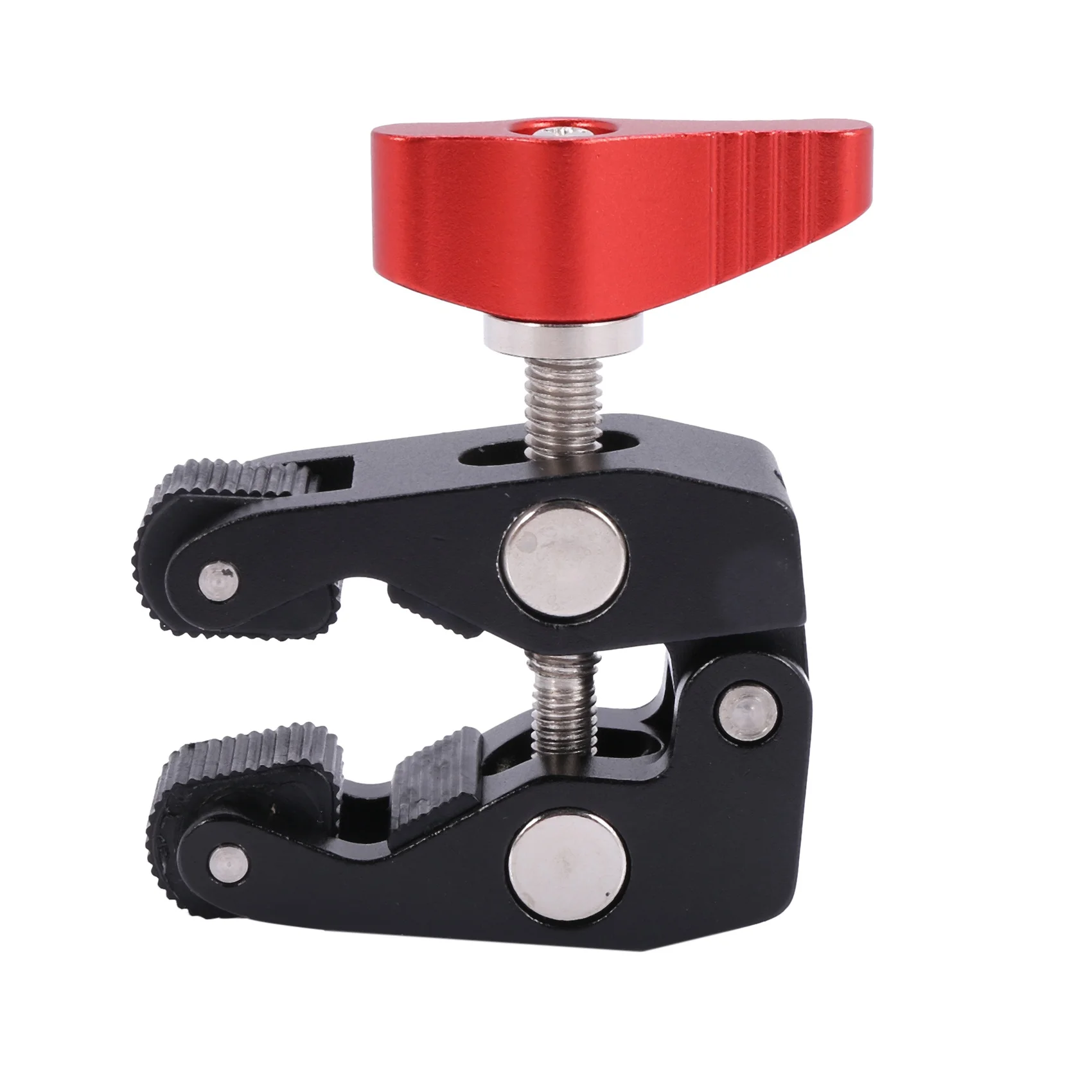 A73E-Slr Camera Magic Arm Double Hot Shoe Ball Head Crab Claw Clip Universal Monitor Bracket Ball Head Clamp Super Holder Stand