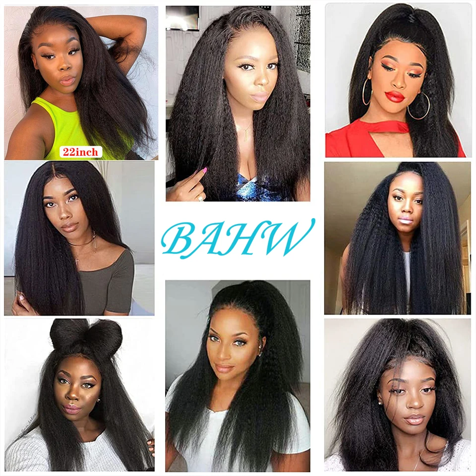 Peruvian Kinky Straight Hair 1/3/4 Bundles 100% Human Hair 8-30 Inches Free Shipping Natural Color Remy isee Hair Extensions