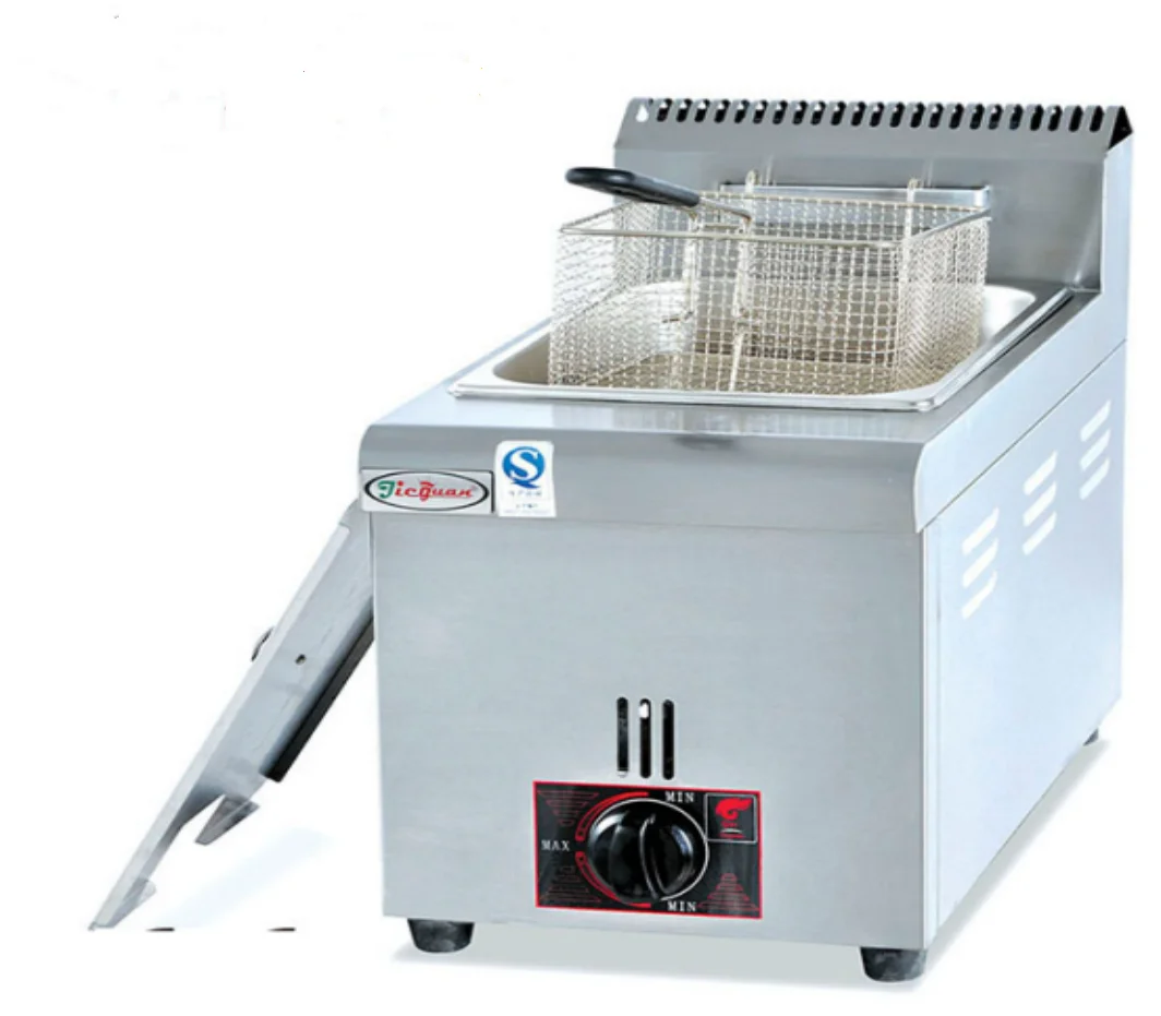 

Supper quality Counter Top Gas fryer one tank