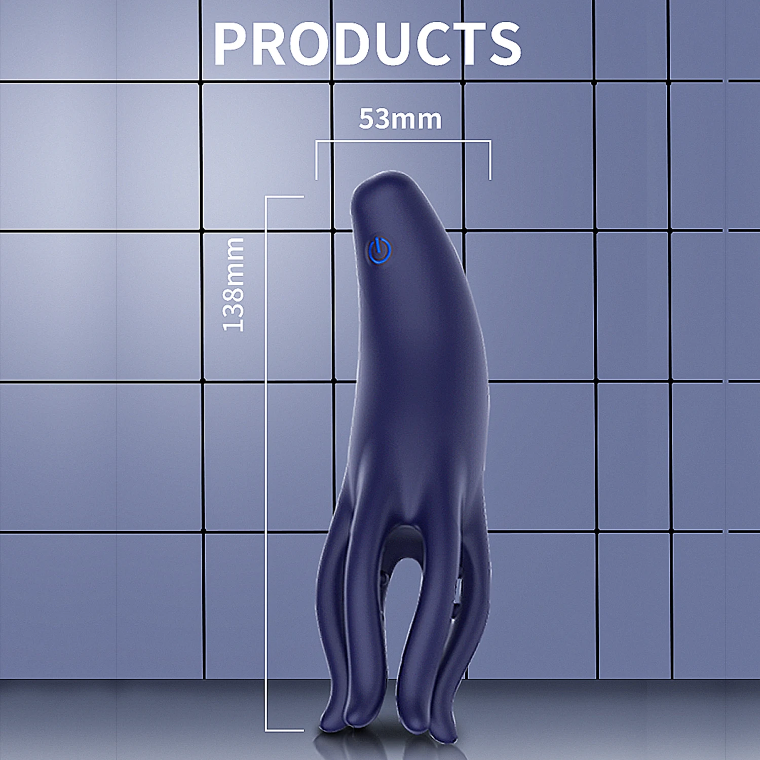 Glans Stimulate Trainer Vibrator Men Penis Delay Exerciser Masturbation Massager