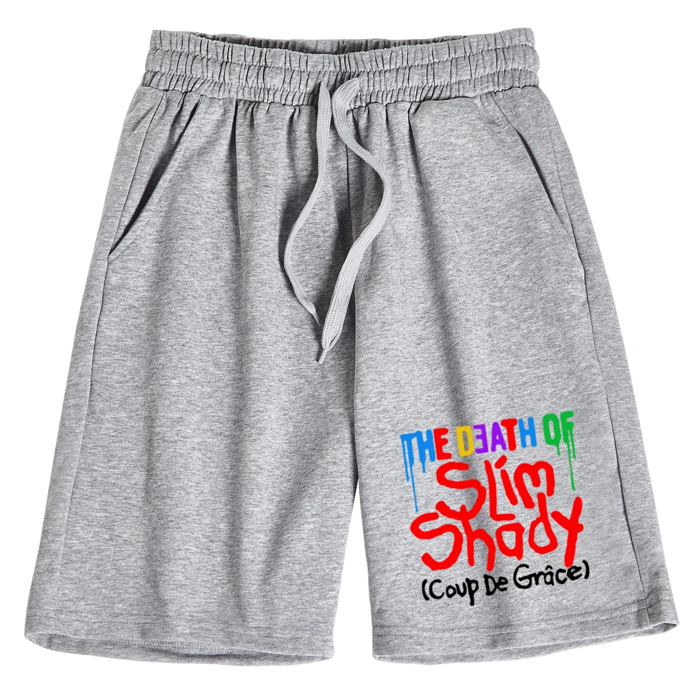 Eminem New Album The Death of Slim Shady Coup De Grace Tracklist Casual Short Pants Unisex Men Women Street Style Pants 2