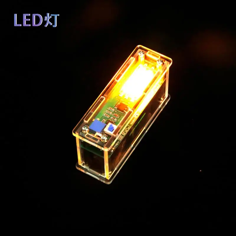 New Six filaments photosensitive led tungsten glass test tube lamp bedside lamp night light creative birthday gift