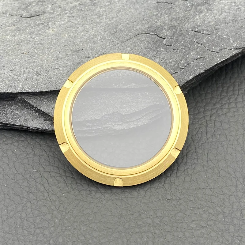Enhanced Transparent Glass Sapphire Caseback for Automatic Movement Watch Cases