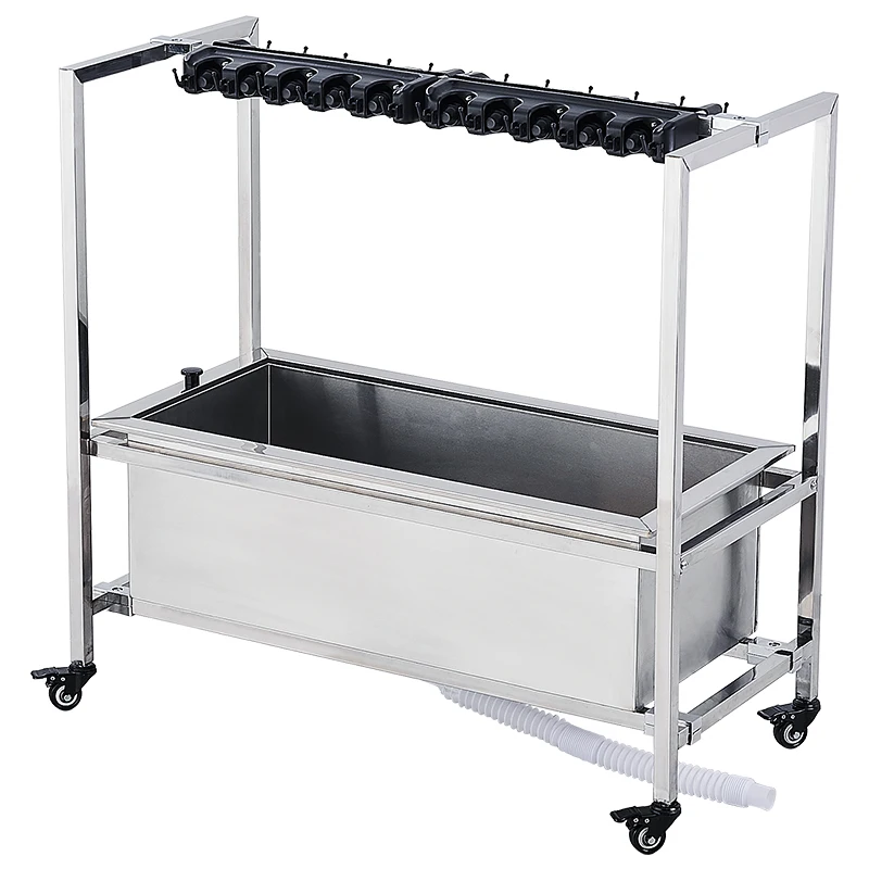 

Stainless steel outdoor rectangular movable mop pool home bathroom basin sink school