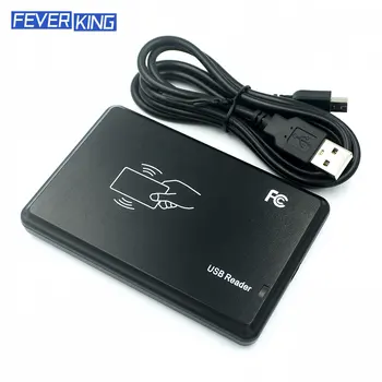 USB 근접 센서 스마트 Rfid Id 카드 리더, 125KHz, 블랙, EM4100,EM4200,EM4305,T5577, 호환 카드, 태그, 드라이버 불필요