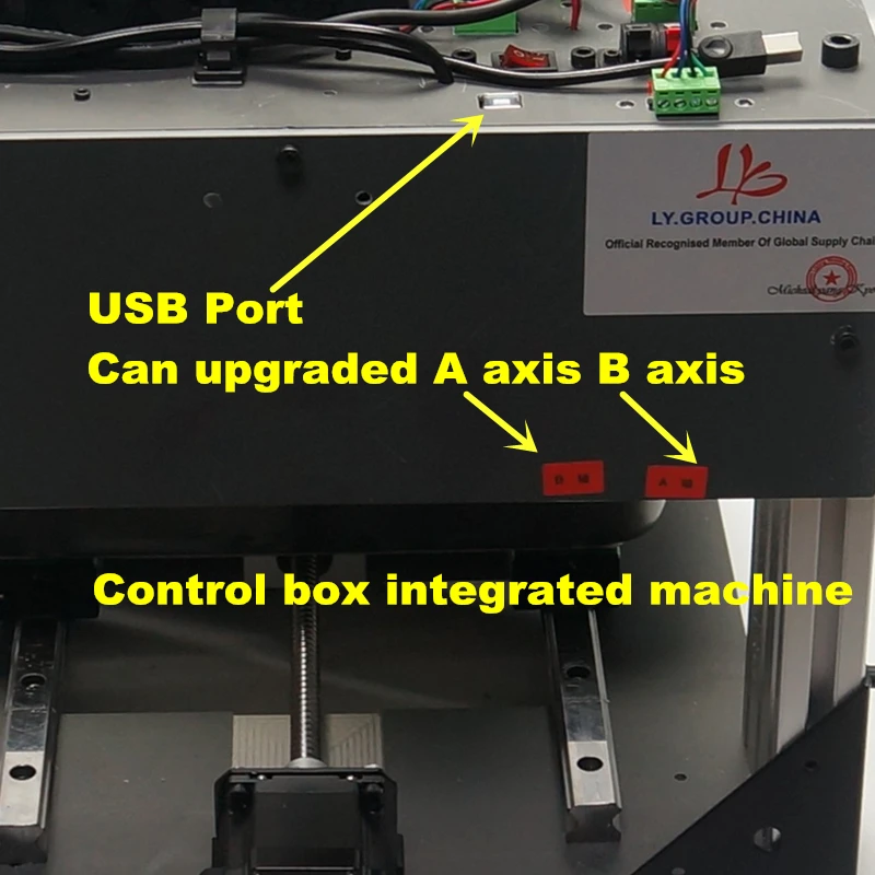 DIY CNC Graviermaschine 3020F 3-Achsen CNC-Fräse zum Gravieren, Bohren und Fräsen Heimwerkstatt-Werkzeug – Detail 7