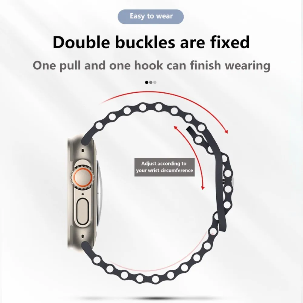 Premium Glass Case with Silicone Band - Stylish Protective Bracelet