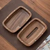 Walnut Tissue Boxes,Luxury Napkin Holder,Rectangular Tissue Holder for Living Room Organizer,Home Living Room Decore Accessories 6