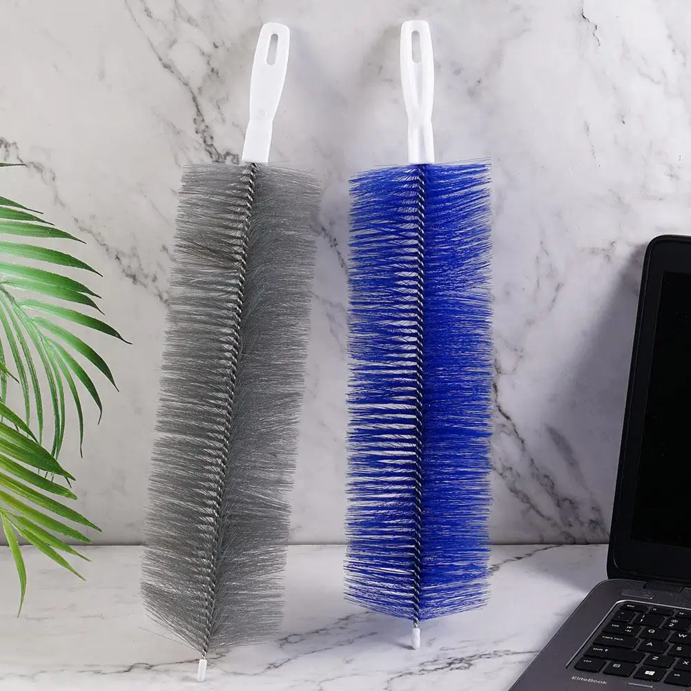 

Fan Dust Removal Brush Flexible Cleaning Brush For Electric Fan Sofa And Windows Long Handle And Soft Bristles Cleaning Too L8A4