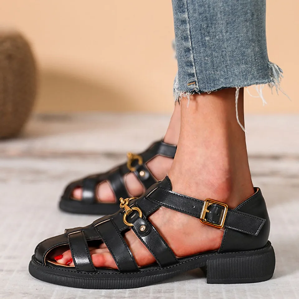 Sandali Bohemien Donna - Infradito Con Lacci Incrociati Stile Romano, Punta Aperta E Design Leggero Per Estate