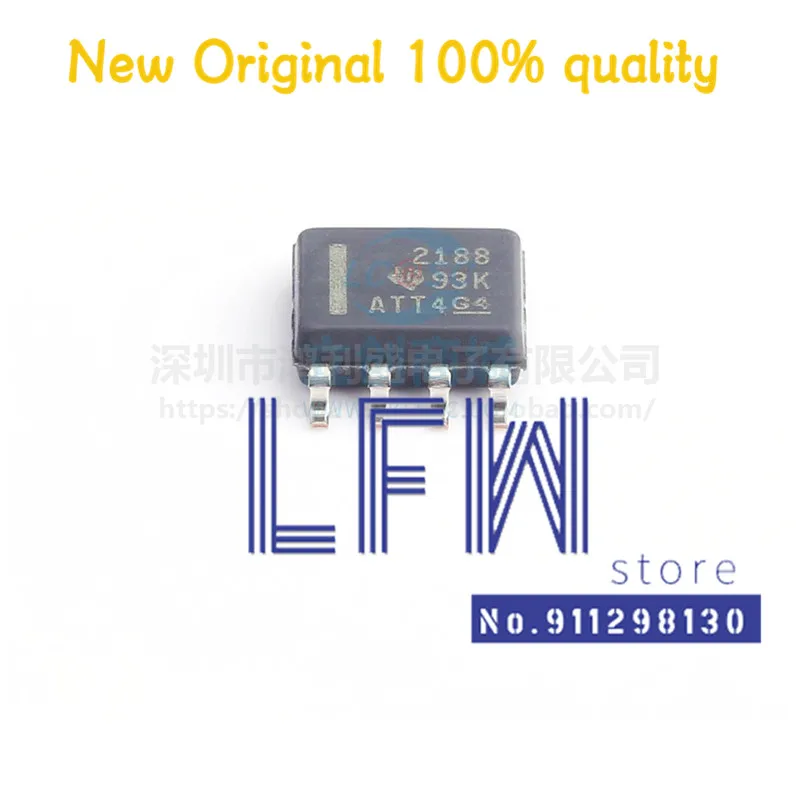 

5pcs/lot OPA2188AIDR OPA2188AID OPA2188 2188 SOIC-8 Chipset 100% New&Original In Stock