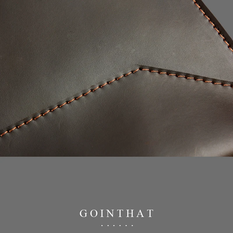 Top Genuine Leather Laptop Sleeve Bag 13 Inch Notebook Cover Business Handbag Briefcase Envelope Messenger A4 File Folder Pouch