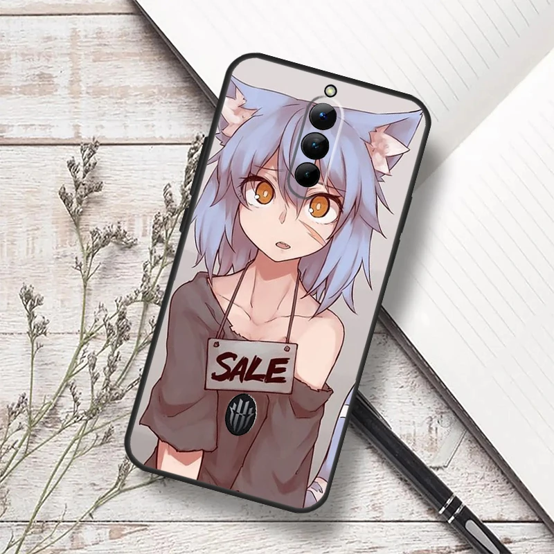 Chibi Cat Girl Anime Phone Case - Stylish Protective Cover