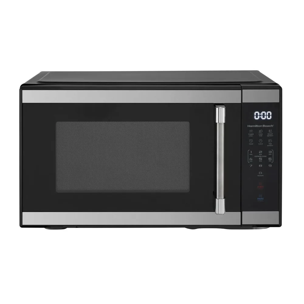 

Electric Kitchen Oven 1000 Watts 1.1 Cu. Ft. Countertop Microwave Oven Stainless Steel Appliances Home