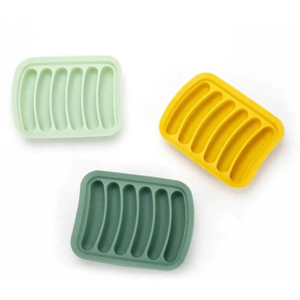 

Sausage Molds Sausage Mold Kit Non-stick Silicone Sausage Mold Healthy Fun Food Making for Babies Children's Steamed Meat