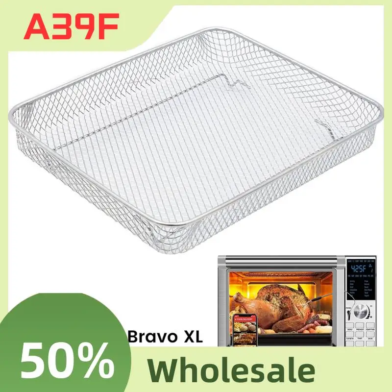 A39F Top Air Fryer Basket For Nuwave Bravo XL 30-Quart Convection Oven Baking Basket Baking Household Replacement Accessories