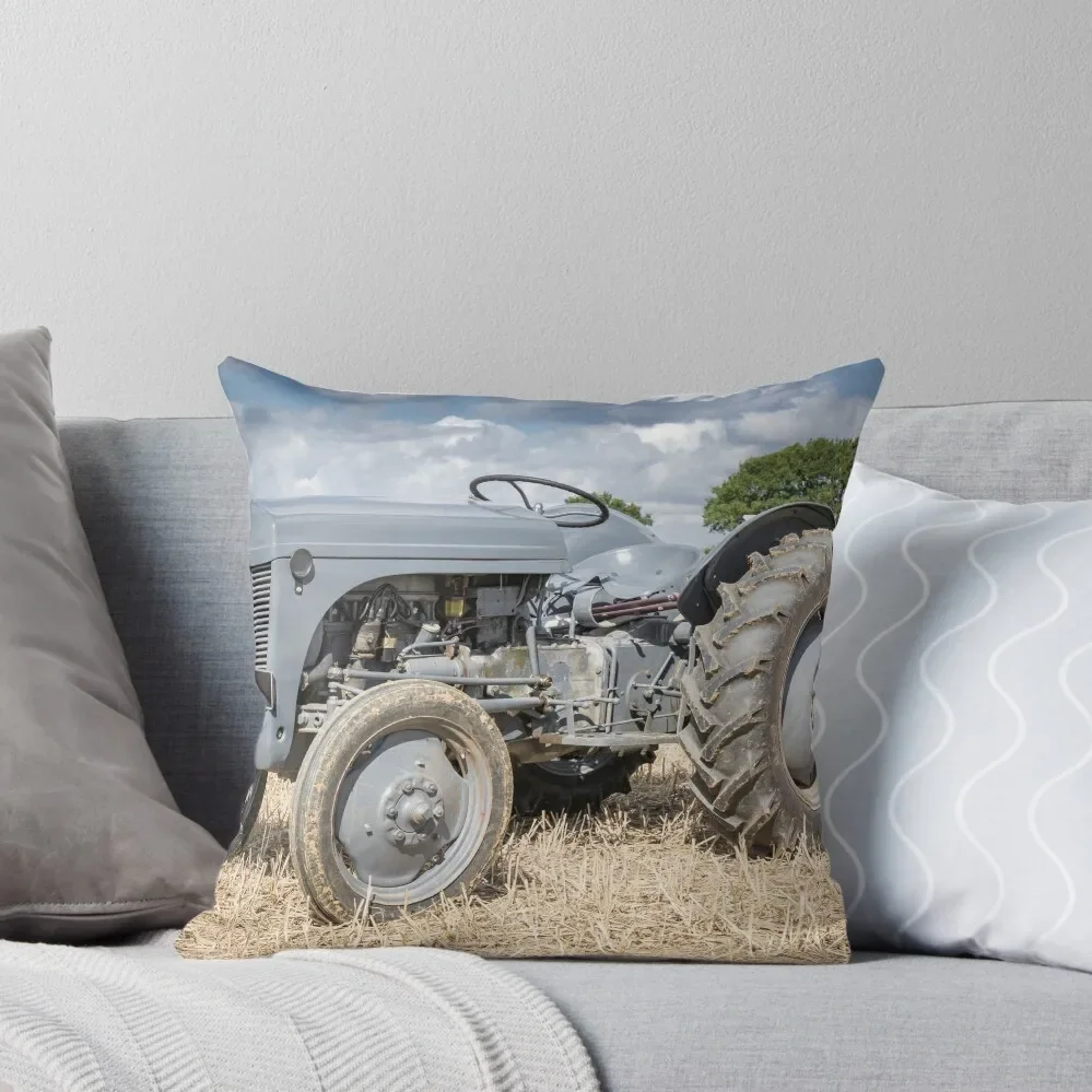 

Old Grey Fergie Throw Pillow Decorative pillow case Pillowcase