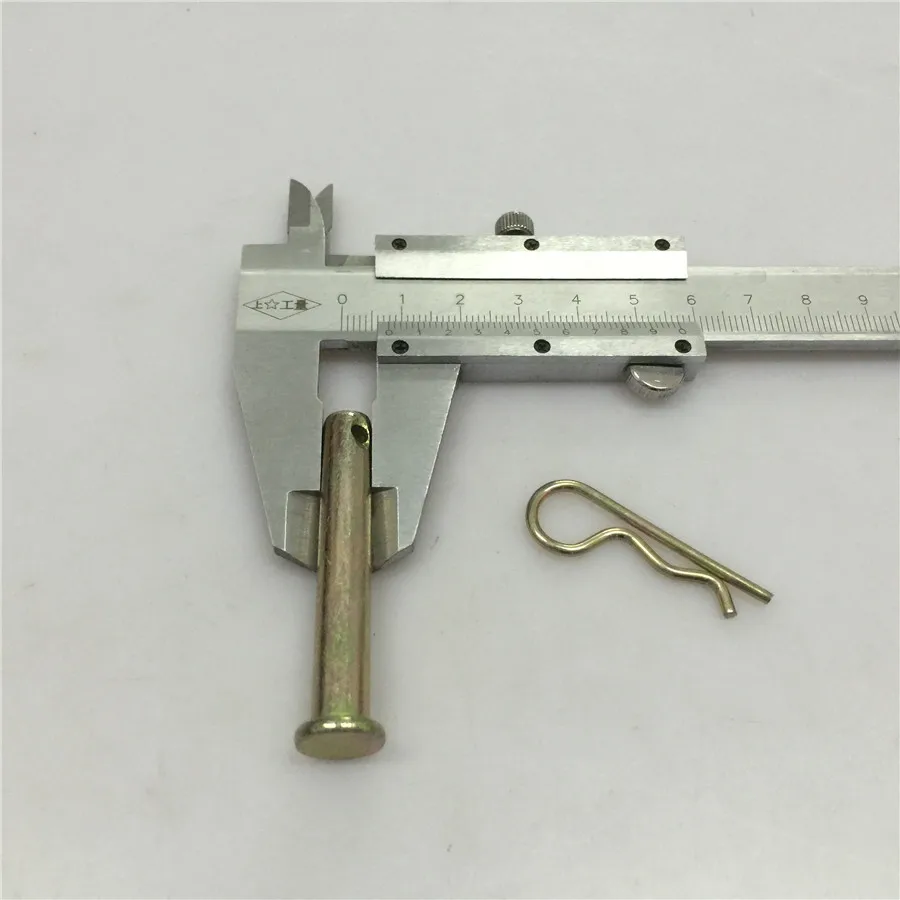 6pcs Auto Parts Gasoline and Diesel Tiller Accessories 8 * 50 Card Pin with R 2.0R Card Pin Tool