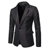 Royal Blue Blazer Men Casual Suit Solid Colour Mens Blazers Jacket Coat XXXL Size Single Button B10 4