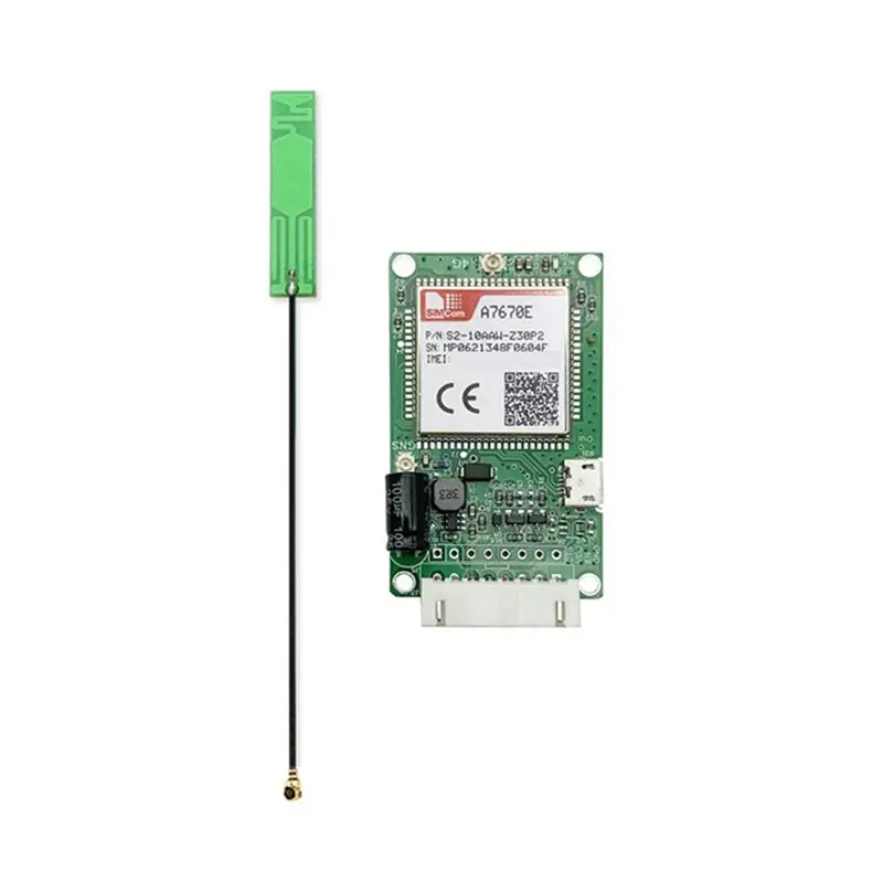 【공개】4X A7670E SIMCOM 4G LTE Cat1 모듈 코어 보드(SIM 카드 슬롯 포함) TTL UART 2G LTE-FDD B1/B3/B5/B7/B8/B20 GSM 900/1800