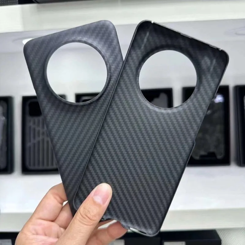 Carbon Fiber Case for Honor Magic 5 Pro, Aramid Fiber Slim Fit Phone Case, Lightweight Anti-Scratch Protector for Honor Magic 5