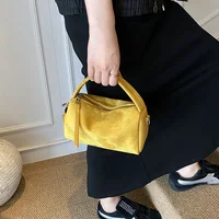 Sacs à bandoulière mini rétro en cuir PU tendance pour femmes, sac seau bandoulière, sacs à main et pochettes de luxe de créateur Hiver 2026 2