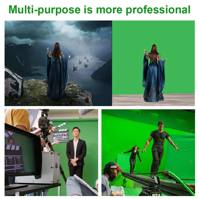 Background For Photography Backdrops White/Black/Blue/Green Screen Chroma Key Muslin Studio Photo Shooting Backdrop Cloth Paper 6