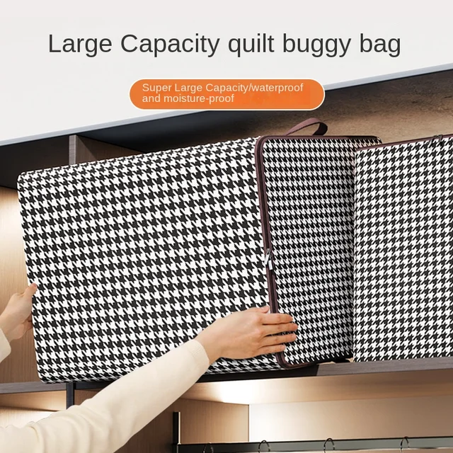 Paplan Szervező Táska Ruhák Pulóver Porálló Összecsukható Tároló Doboz Nagy Kapacitású Mozgó Csomag Tartozék - Image 4