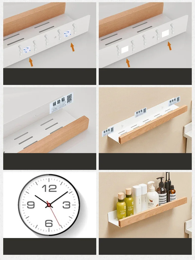 TANCUDER 2PCS Support D'Étagère Mural Rétro 30cm Équerre Pour Étagere