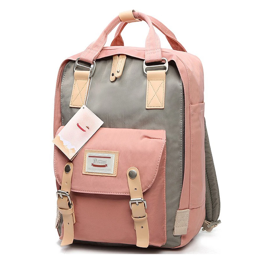 14 15.6 Inch Laptop Backpacks For Women Schoolbag For Girl Boys Female Travel Daypack 16L 18L 2 Sizes 2
