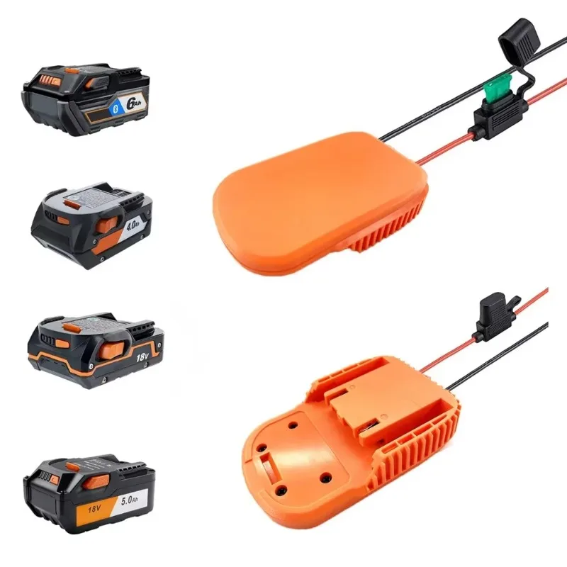 DIY Power Wheel Adapter For Ridgid AEG 18V Hyper Li-ion Battery With