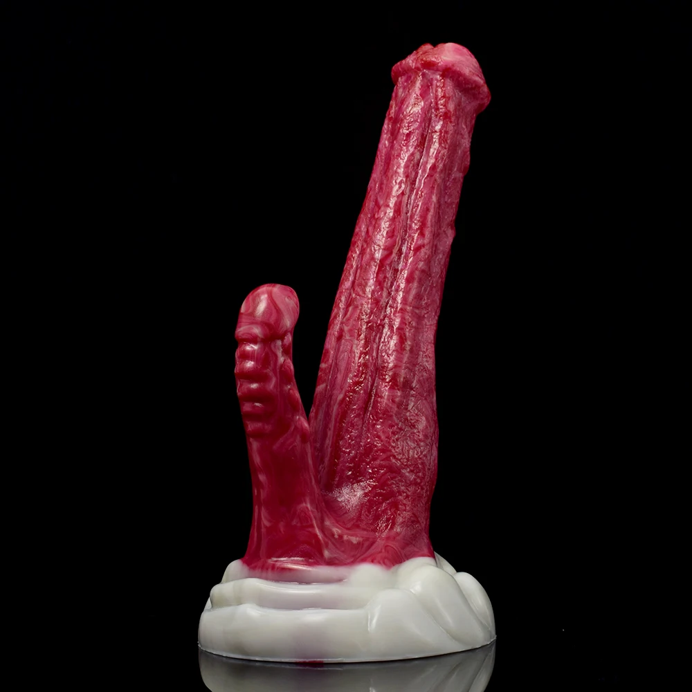 Double Headed Dildo Anal Dilator Butt Plug For Prostate Massage_voghion.com