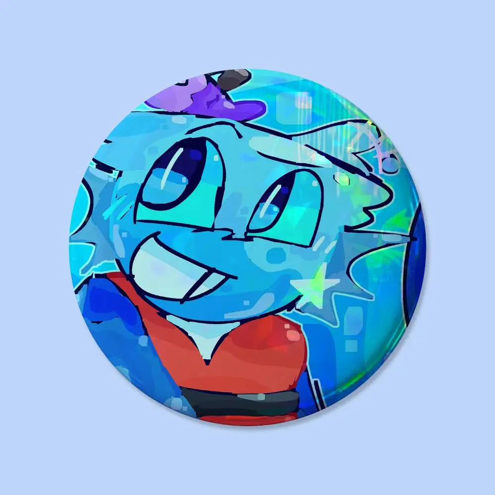 Anime-Inspired Creative Dandy Pin Badge - Unique Accessories & Gifts