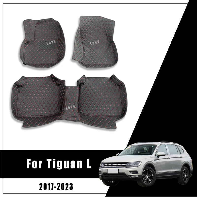 Car Floor Mats For Volkswagen Vw Tiguan L 2023 2022 2021 2020 2019 2018