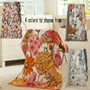 Senior adult bath towel, cotton material soft breathable, absorbent, can also be used as a nap blanket, 75 * 150cm 1